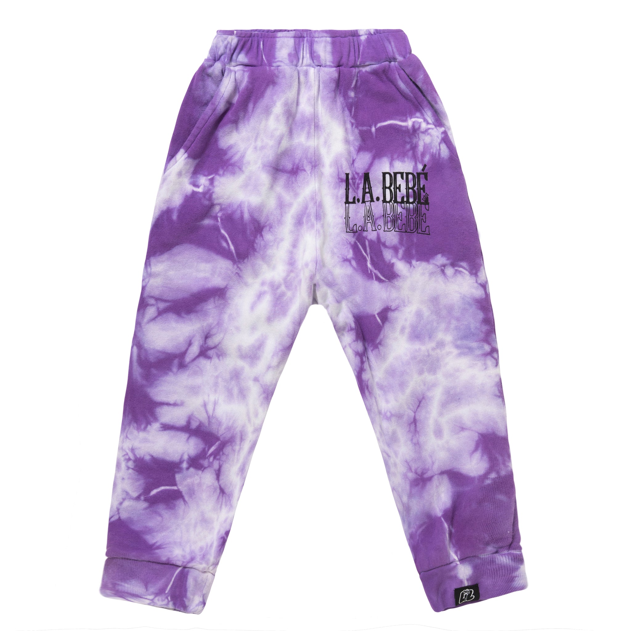 L.A. BEBÉ - Purple Tie Dye - Sweatpants – Lil in Los Angeles
