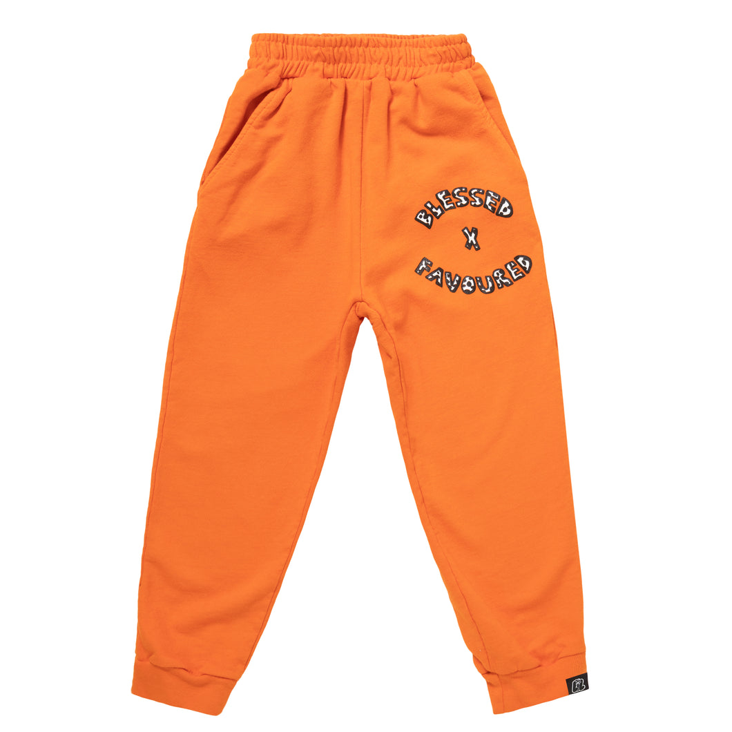 Blessed X Favoured - Sweatpants - Orange