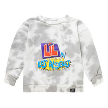 Lil in Los Angeles - 90's, Baby - Crew Sweatshirt - Grey Tie Dye