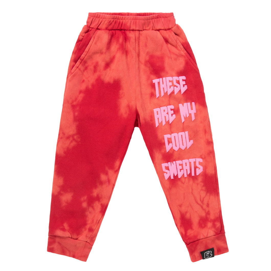 These Are My Cool Sweats - Sweatpants - Red